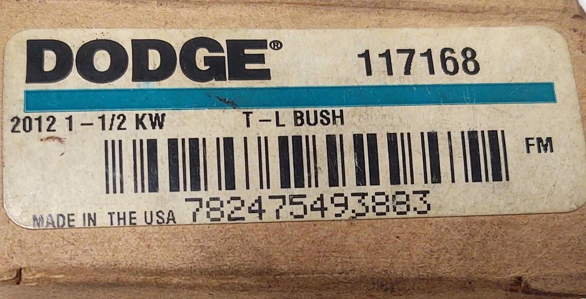 🔥Dodge 117168 Taper Lock Bushing  2012 1-1/2 KW