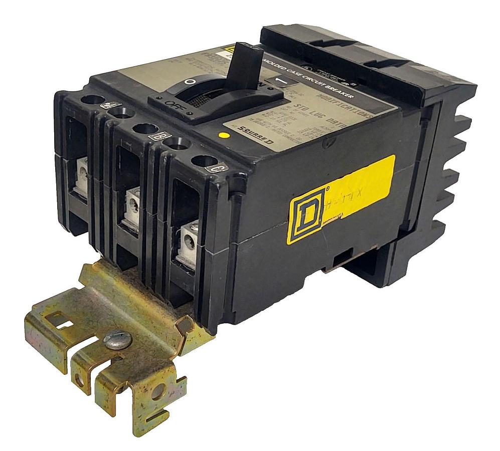 Used 🔥Square D FA32025 3 Pole 25 Amp 600 Vac I-Line Circuit Breaker