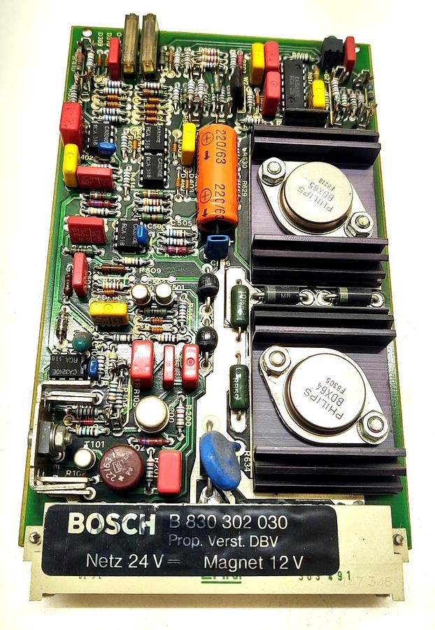 Used 🔥Bosch B 830 302 030 Amplifier Card Valve Driver B830302030