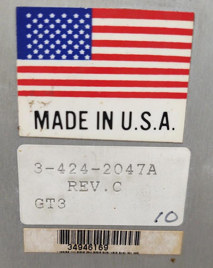 Used CINCINNATI MILACRON Camac VST Operator Interface Control Panel 3-424-2047A Clean