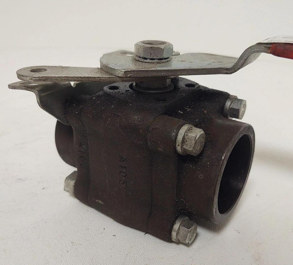 🔥Flowserve Worcester H446YVSW R8 1-1/4" Socket Weld 3 Piece Valve HC
