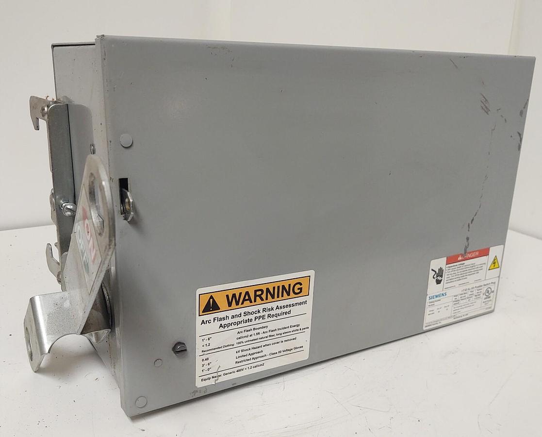 Used 🔥 RV363G SIEMENS ITE, XL-X BUSS PLUG, RECON 100 AMP, 600V WITH GROUND, ⭐ CLEAN