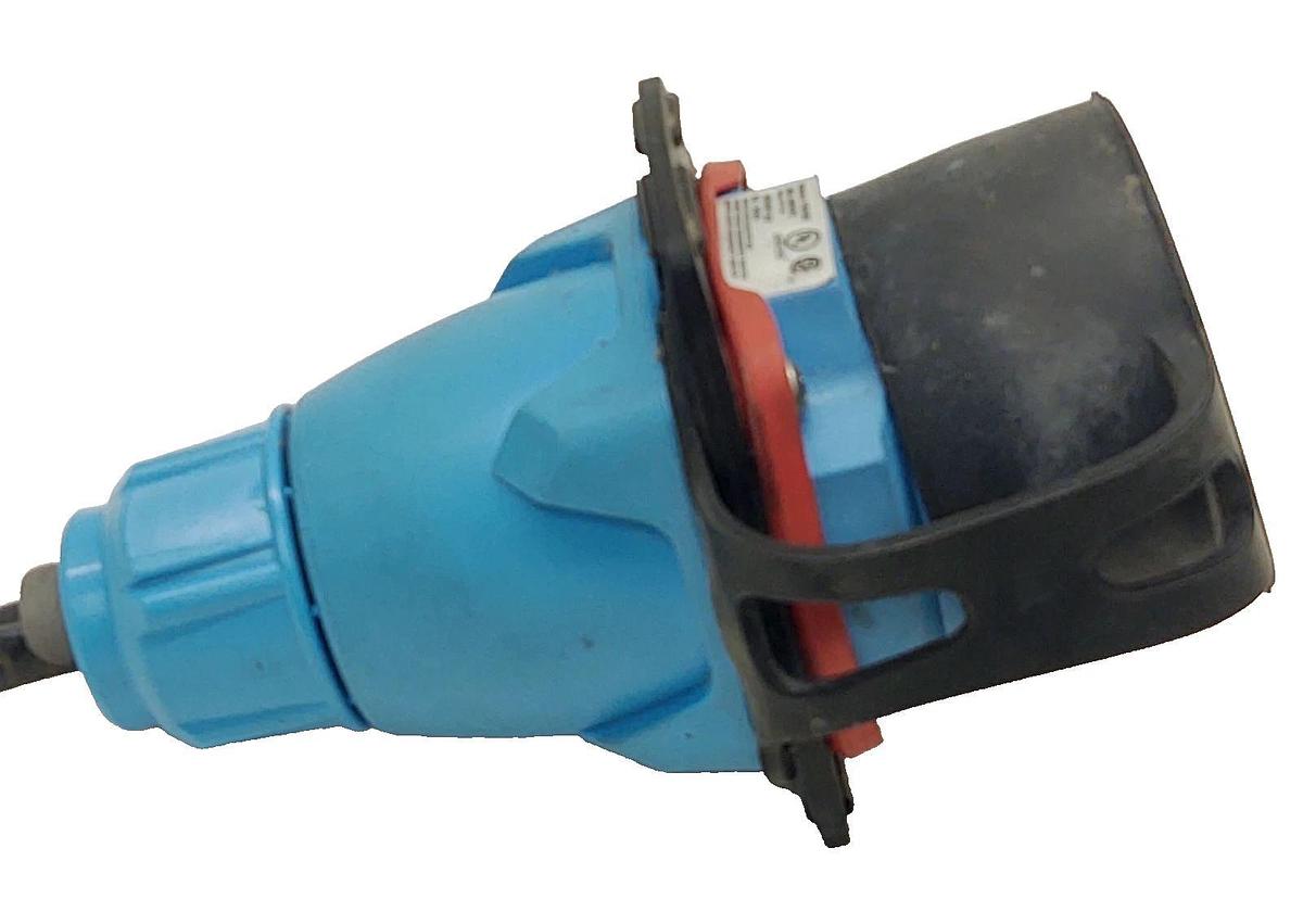 Used 🔥Meltric 63-38043 DSN Male Inlet Plug 30A 480V 3PH 3-Pole 4-Pin Type 4X