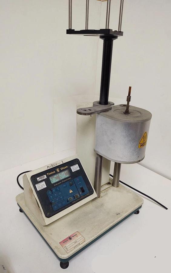 Used 🔥 WORKING Tinius Olsen Testing Machine MP600 Polymer Melt Indexer Plastometer