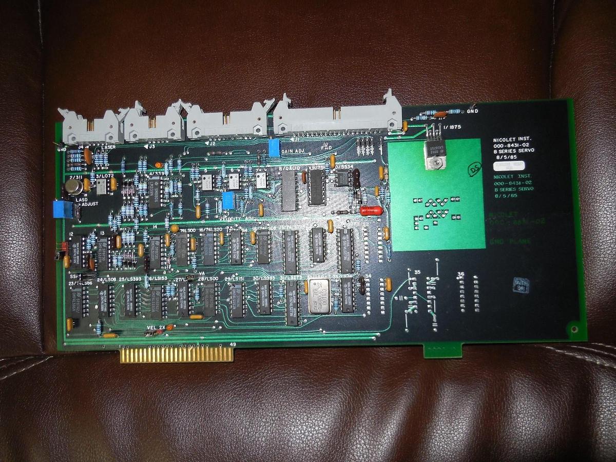 Nicolet 000-8431-02 B Series Servo Board 000843102 GND Plane