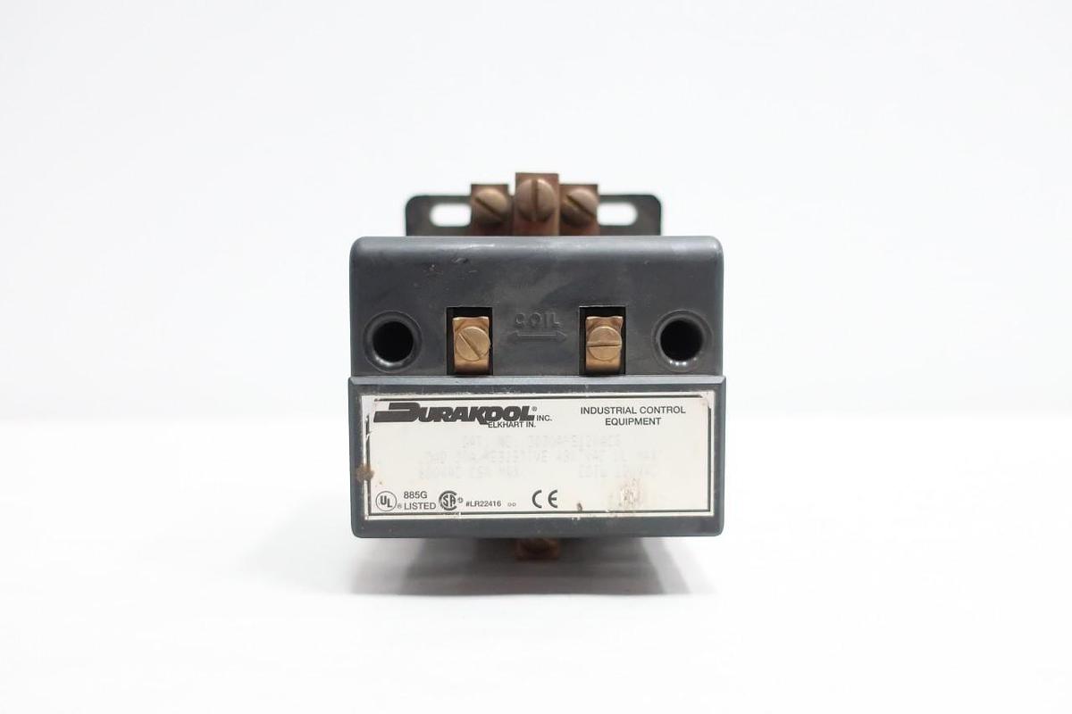 Used 🔥 Durakool 2035A24DC Mercury Displacement Relay 35A 600VAC 24 VDC Coil