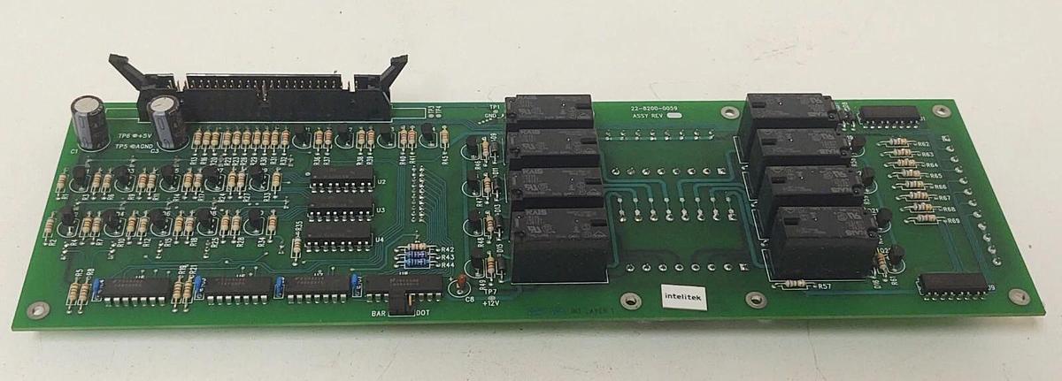 Used 🔥INTELITEK PCB 32-8200-0059 Input Output Board