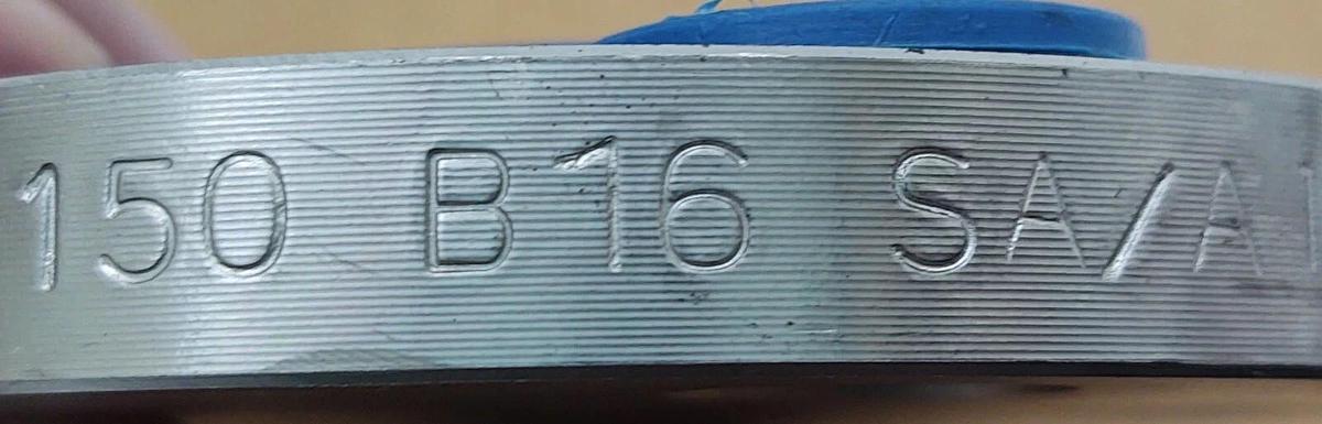 KOF 4 Bolt Blind Flange Raised Face F316/316L HO162 316 Stainless 1/2" 150lb