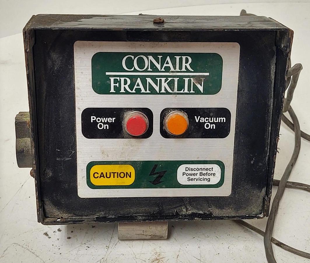 Used 🔥Conair Control Box Circuit Board 107-454-01 Vacuum Loader with Solenoids