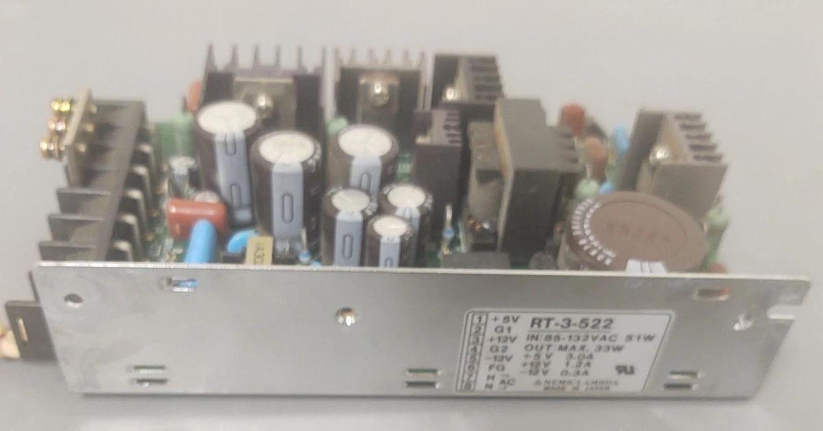 Used 🔥Nemic Lambda RT-3-522 POWER SUPPLY +5/-12/+12 DC