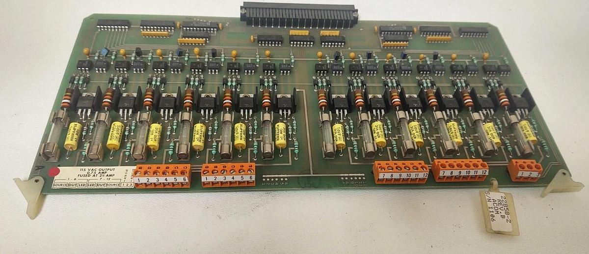 Used 🔥EPIC 22858-2 REVISION B, PC ACOM BOARD  115VAC OUTPUT, FUSED AT 2.5A