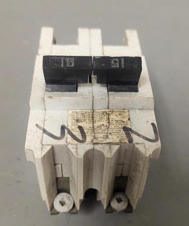 Used 🔥FPE Federal Pacific Electric NB Circuit Breakers, 15A 2P