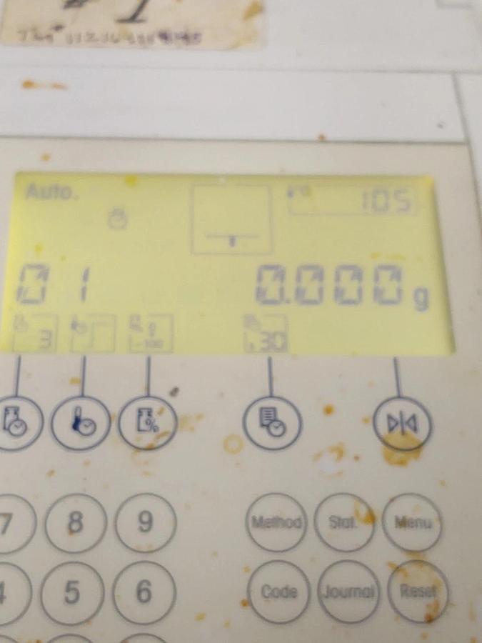 Used đŸ”¥TESTED Mettler Toledo HR83 Halogen Moisture Analyzer Sample Heater