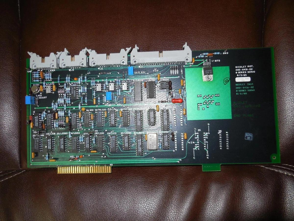 Nicolet 000-8431-02 B Series Servo Board 000843102 GND Plane