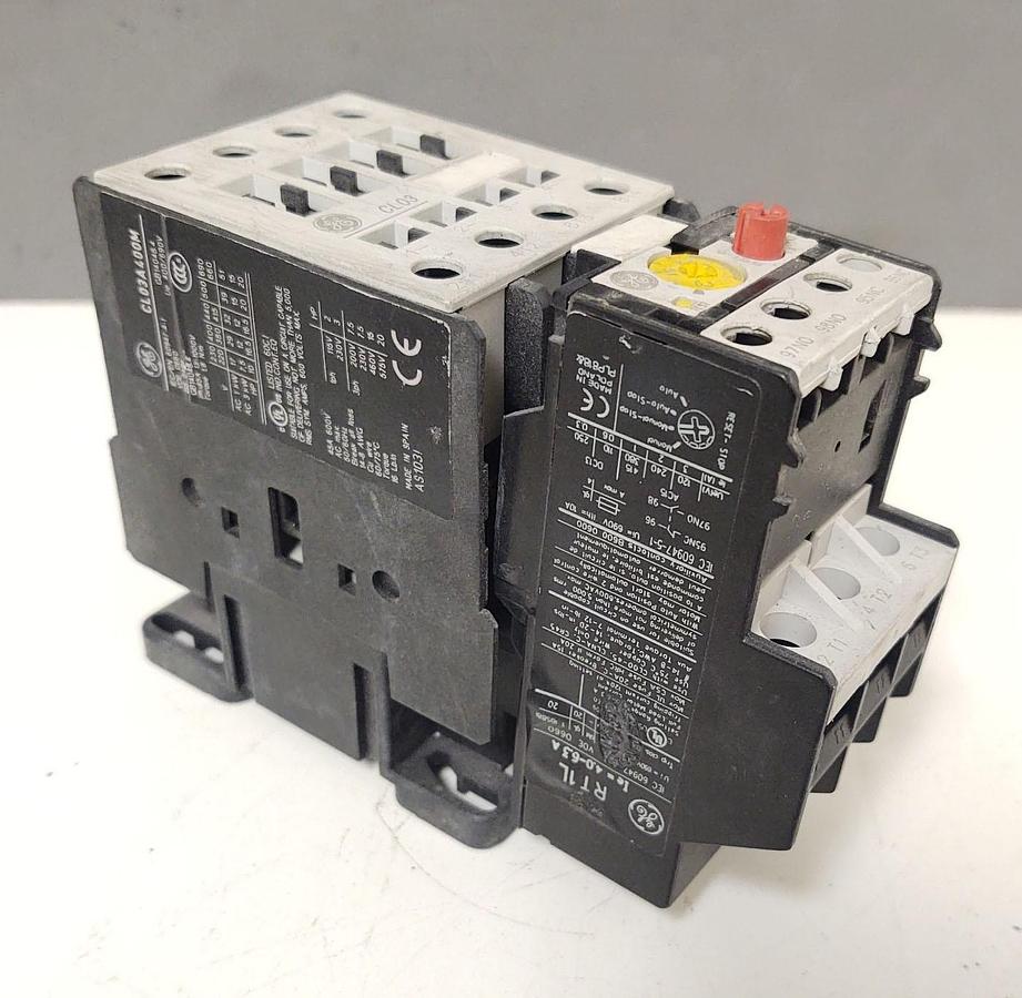Used 🔥General Electric CL03A400M Contactor with Overload
