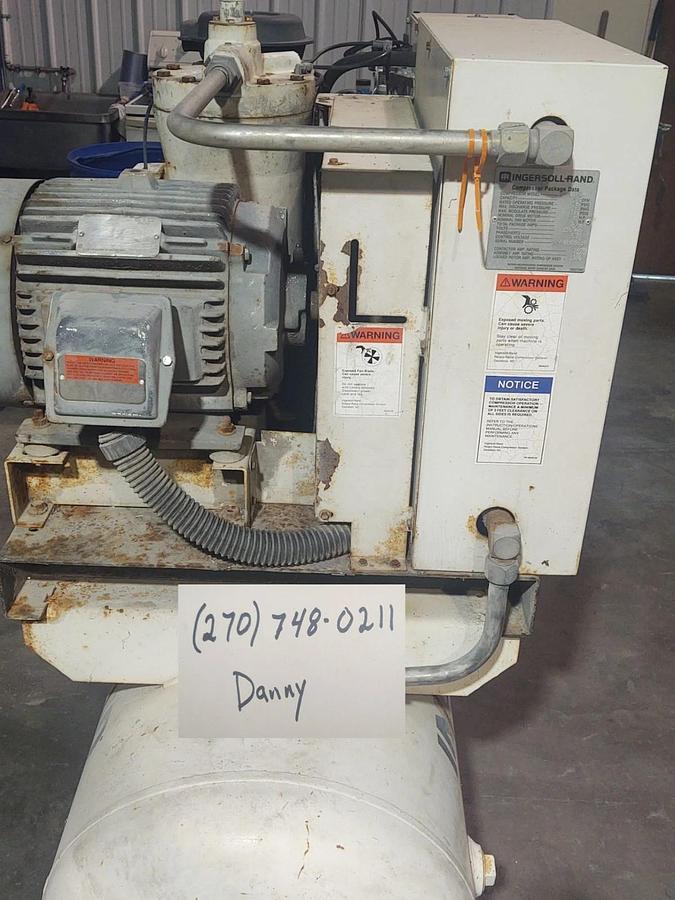 Used 🔥(Working) U25HE-SP Ingersoll Rand Air Compressor 17000HR 480V 25HP 100CFM