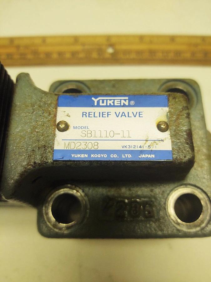 Used Yuken SB1110-11 Relief Valve EH Series Power Amplifier #MD2308