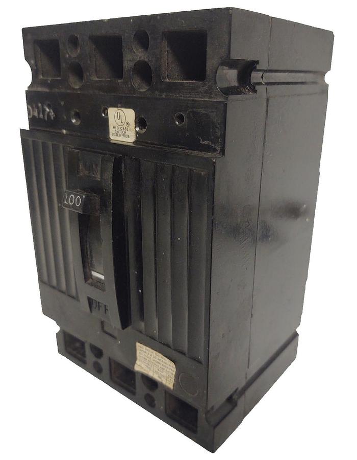 Used 🔥100 Amp 480V 3-Pole Circuit Breaker 100A 3P