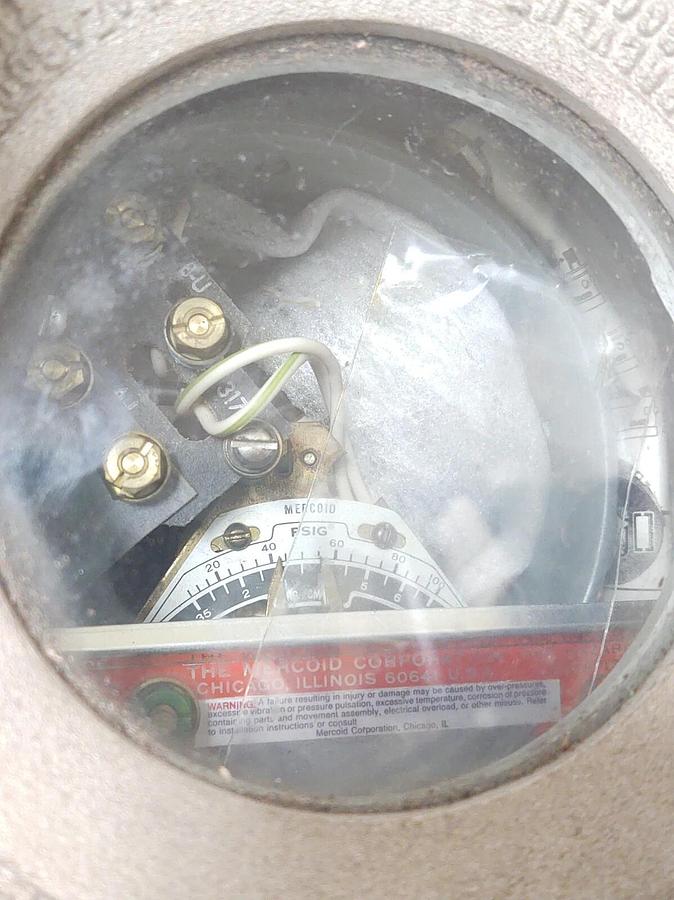 🔥NEW Mercoid Explosion Proof Pressure Switch DAH-431-4129-6