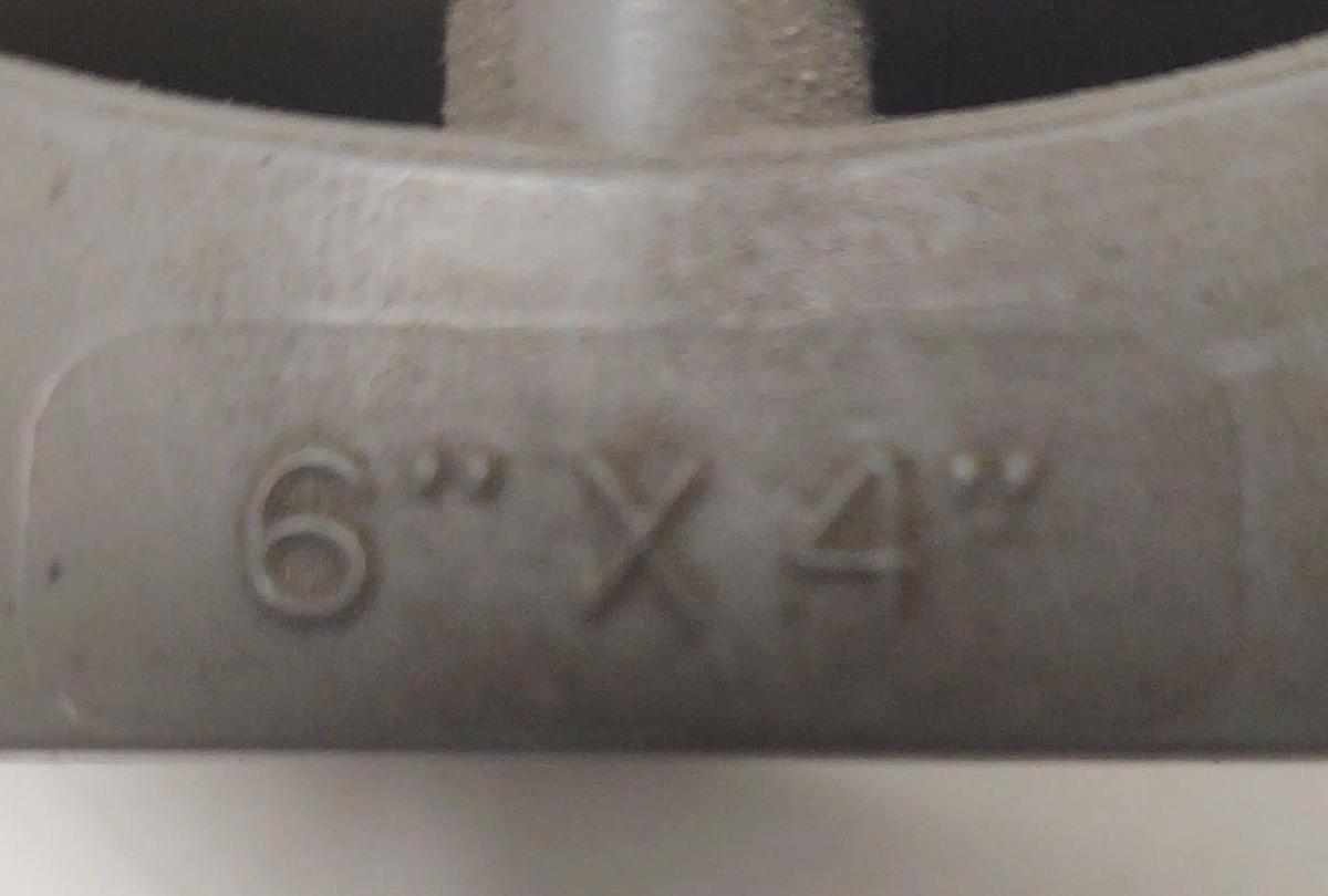🔥NOS ESLON CPVC 6" x 4" Hex Pipe Reducer ASTM F439 SCH80