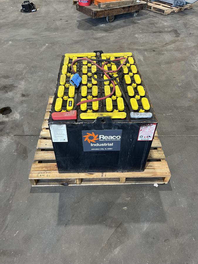 Used Reaco 48 Volt Forklift Battery