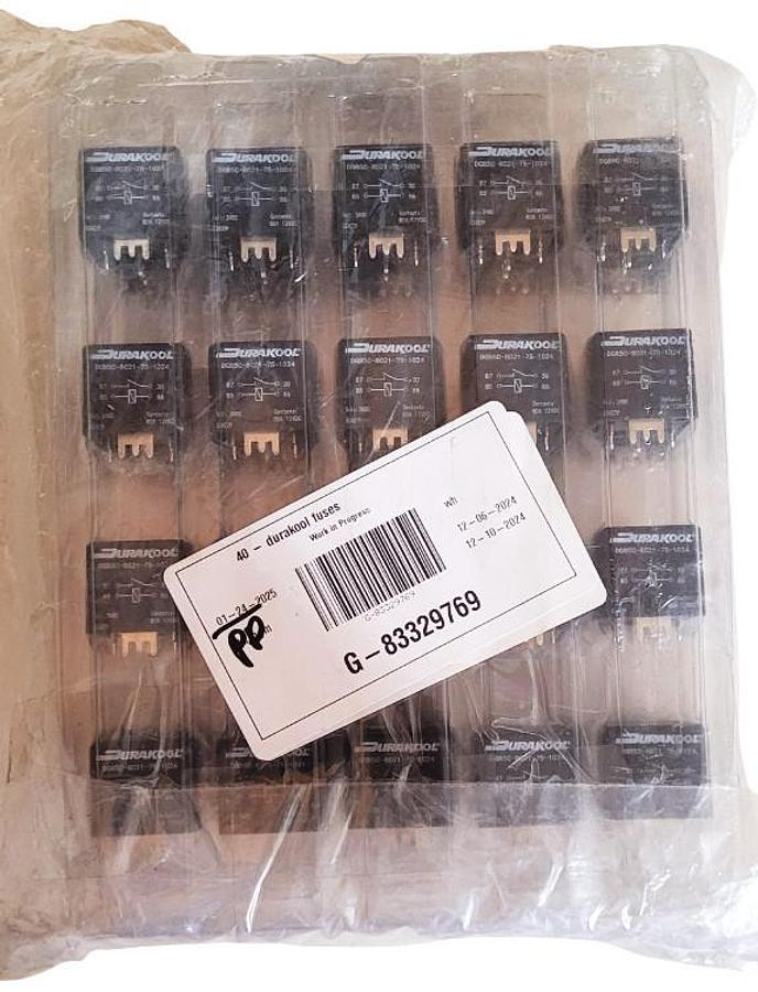 Used 🔥 Durakool 2035A24DC Mercury Displacement Relay 35A 600VAC 24 VDC Coil