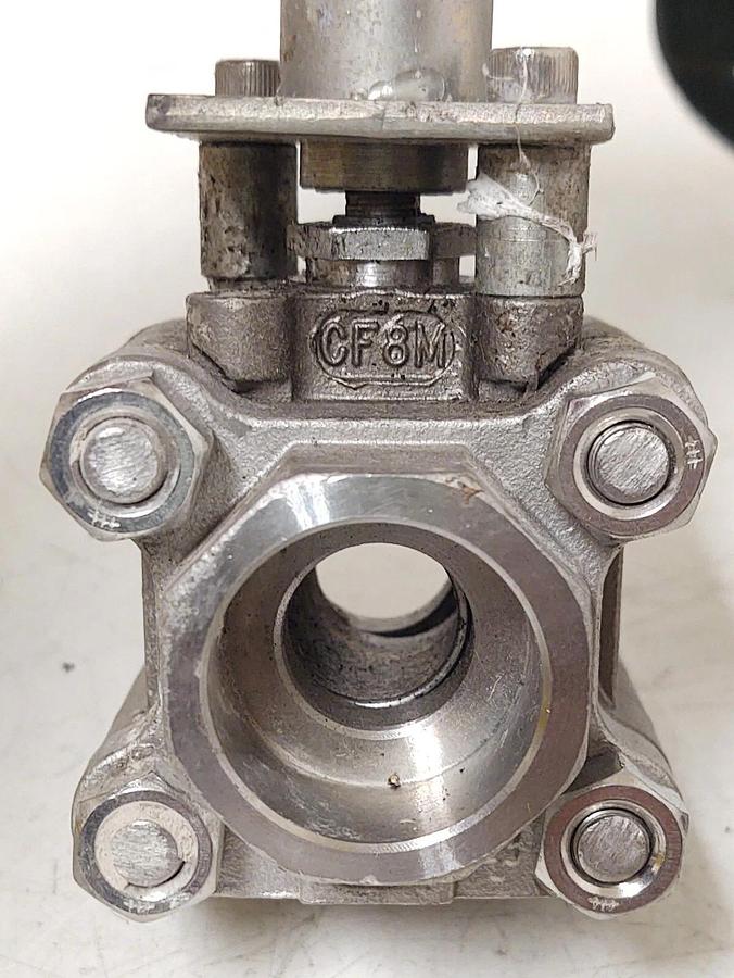 🔥 (2 NEW) 3/4" WATTS S8451 1500#  BALL VALVE WELD SOCKET STAINLESS STEEL