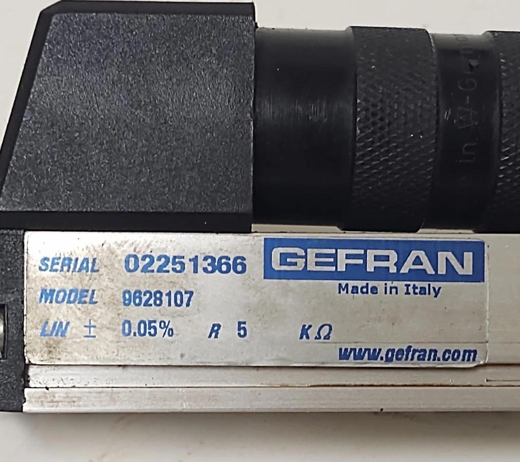 Used 🔥Gefran 9628107 Linear Potentiometer Position Transducer  6" Travel
