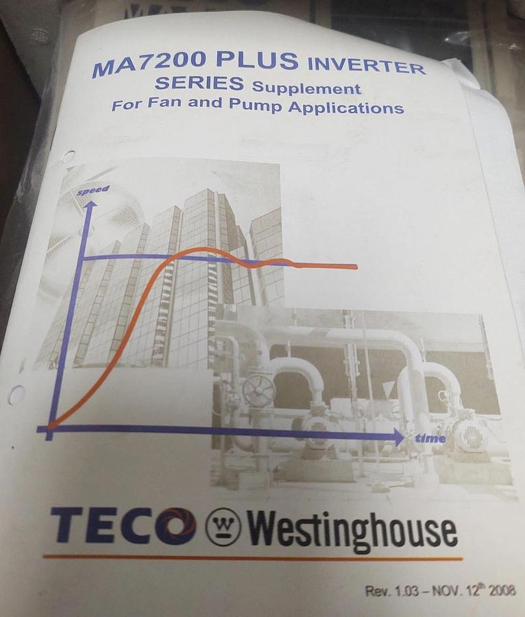 🔥NEW 10Hp VFD TECO-WESTINGHOUSE MA7200-2010-N1 240VAC
