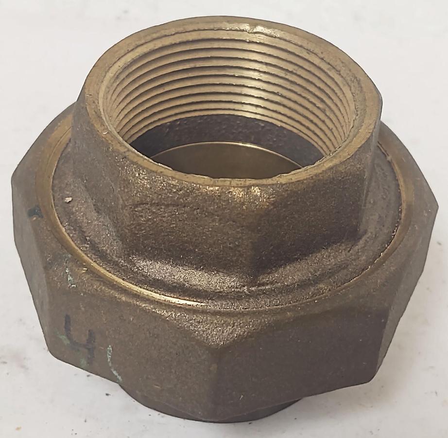🔥 (NEW) 1-1/2" NPT Bronze Swivel Union, FREE SHIPPING