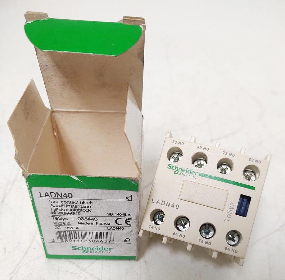 🔥NEW LADN40 Schneider Contactor auxiliary module