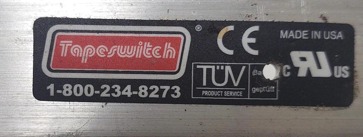 Used 🔥 (LOT 2) 32.5" Tapeswitch Safety Bumper Switch TESTED WORKING