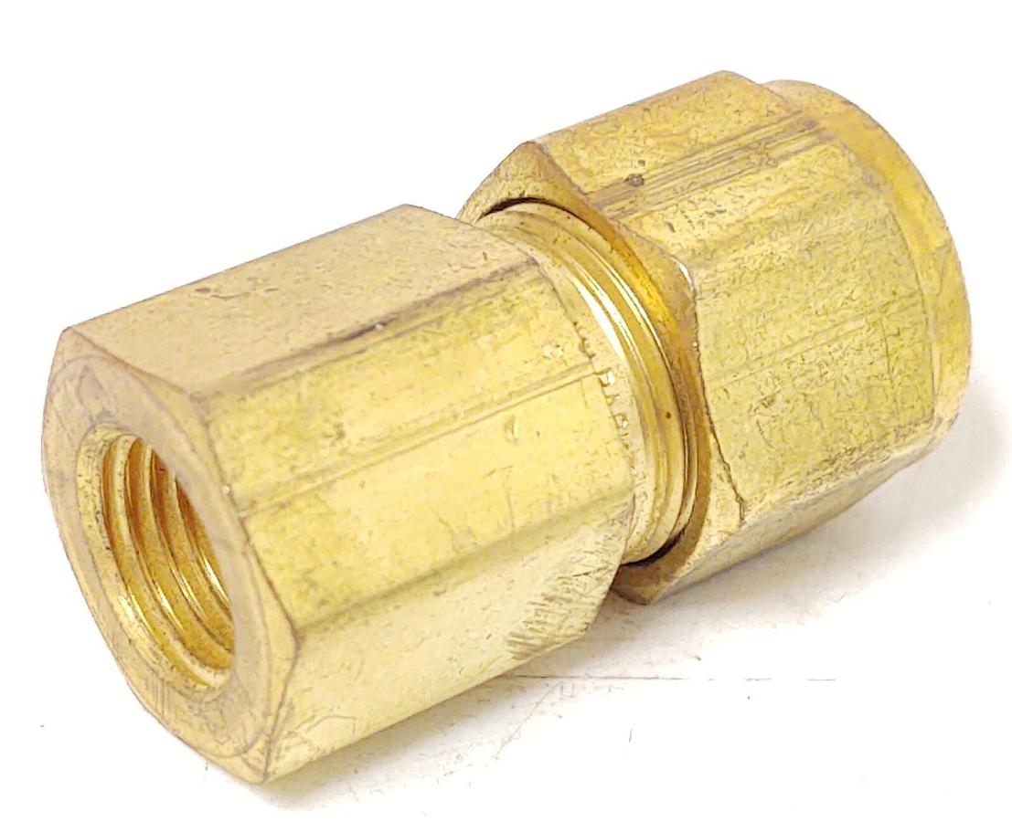 🔥 (10-Pk) Parker A-LOK Brass Pipe Fitting 1/2 Tube x 1/4 FNPT 8FSC4N-B