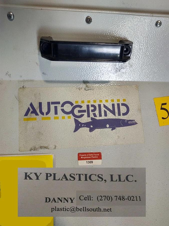 Used Auto Grind Model LSG-817NH Granulator for Plastics 460V 3 Phase
