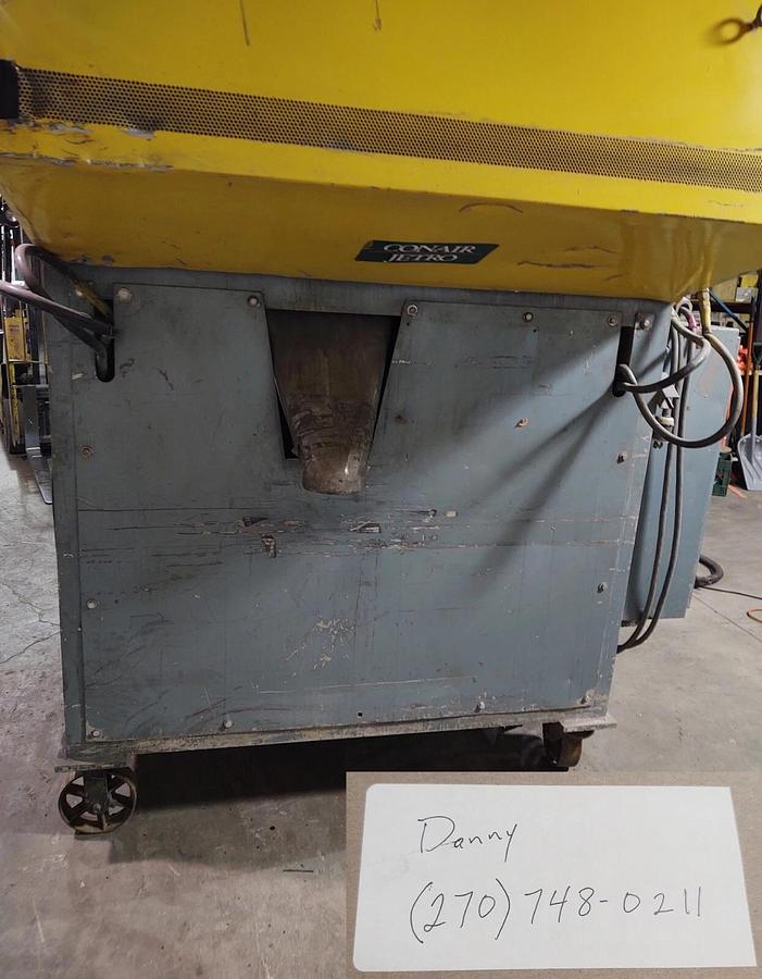 Used 🔥 12” Conair Jetro 3512 Strand Pelletizer Chipper 32 Knife 20 Hp (TESTED)