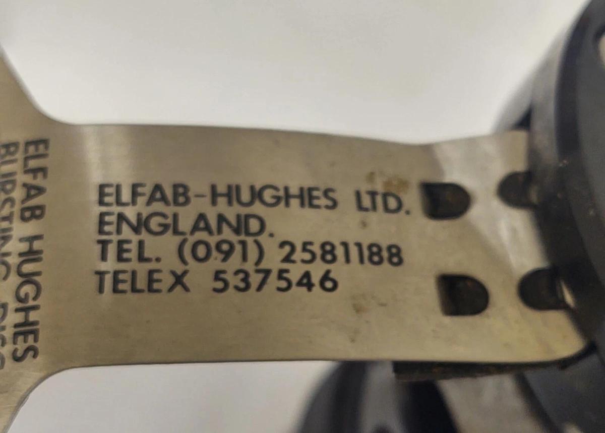 🔥ELFAB EHG2 Graphite Rupture Bursting Disc Over Pressure Protection