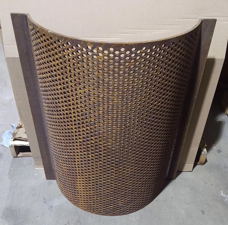 Used 🔥1/2" Holes Granulator Metal Grinder Screen 35.5"x28.5"x10"