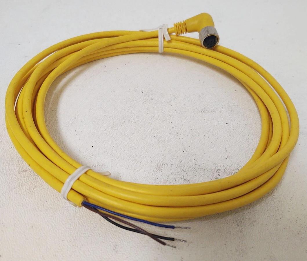 🔥(2PCS Lot) Mencom MDC-4FP-4M-R Cord 4 Pole Female Right Angle 3 Wires Cable