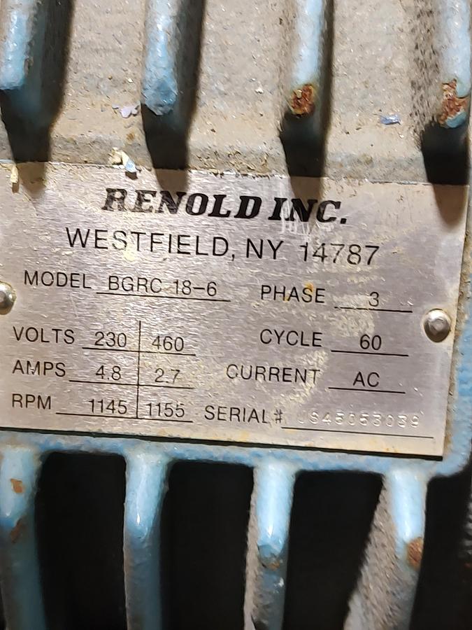 Used Renold Vibrator BGRC 18-6