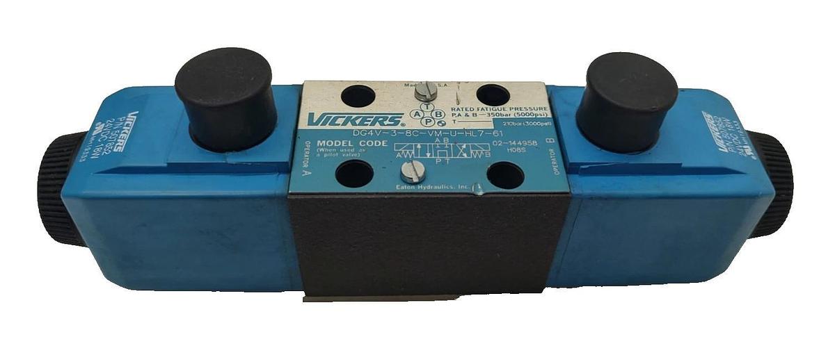 🔥New Eaton Vickers Solenoid Valve DG4V-3-8C-VM-U-HL7-61,  DG4V38CVMUHL761