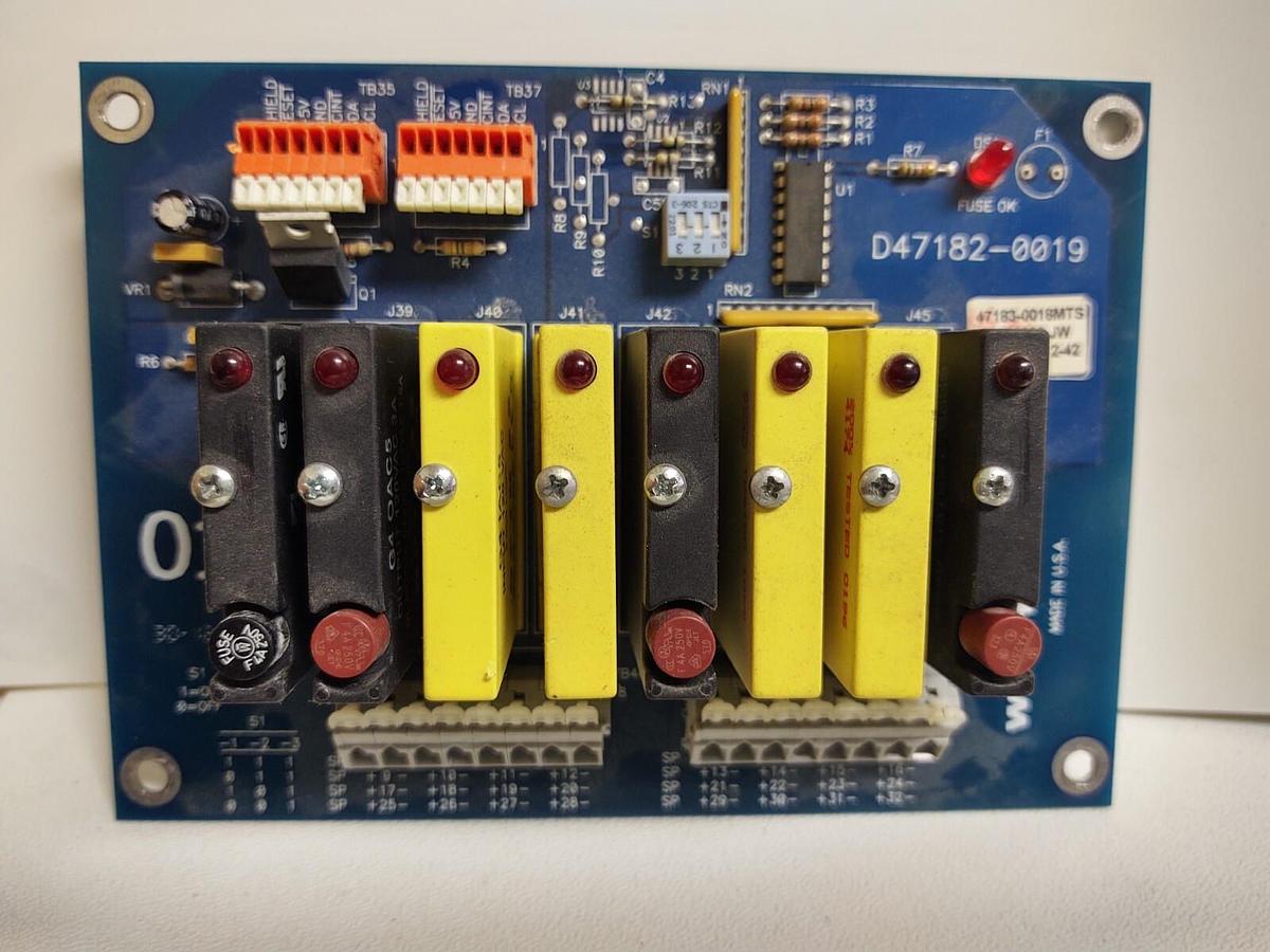 Used (Set 2) Weigh-Tronix D47182-0019 Circuit Boards Batch Mixing or Platform Scales