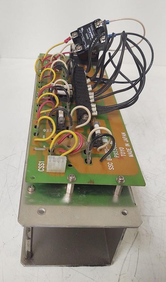 Used Toyo P955862 Mitsubishi Heating Band SSR Driver Module Plastic Molding Machine