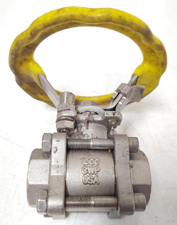 🔥 (NEW) 3/4" NPT APOLLO 85R-104-3963 1000# CWP 316SS BALL VALVE WELD SOCKET