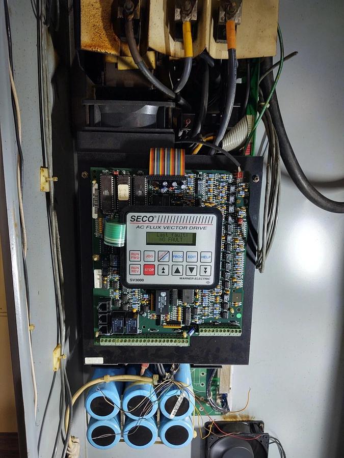 Used POWER MISER SECO SV3000 AC FLUX VECTOR VFD 50HP AC DRIVE 480V 3PHASE TESTED