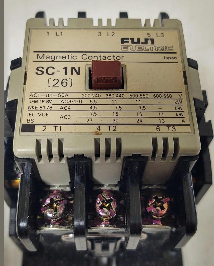 🔥 New In Box FUJI SC-1N Contactor 100V Coil