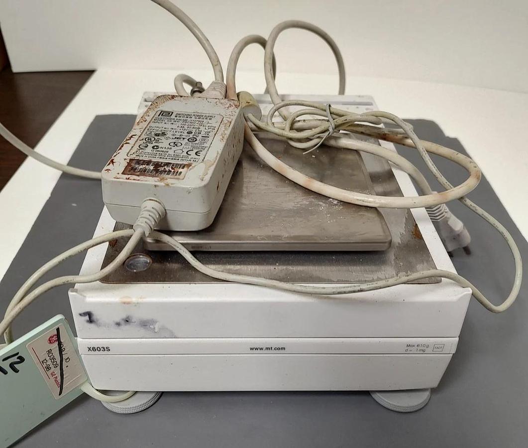 Used 🔥#5 Mettler Toledo X603S Analytical Scale 600g / 1mg