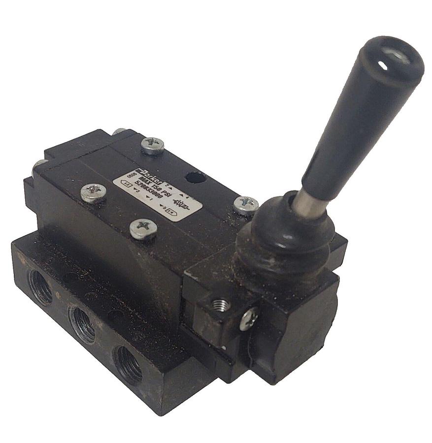 🔥 NEW PARKER MANUAL DIRECTIONAL CONTROL VALVE 520833000, 150 PSI MAX