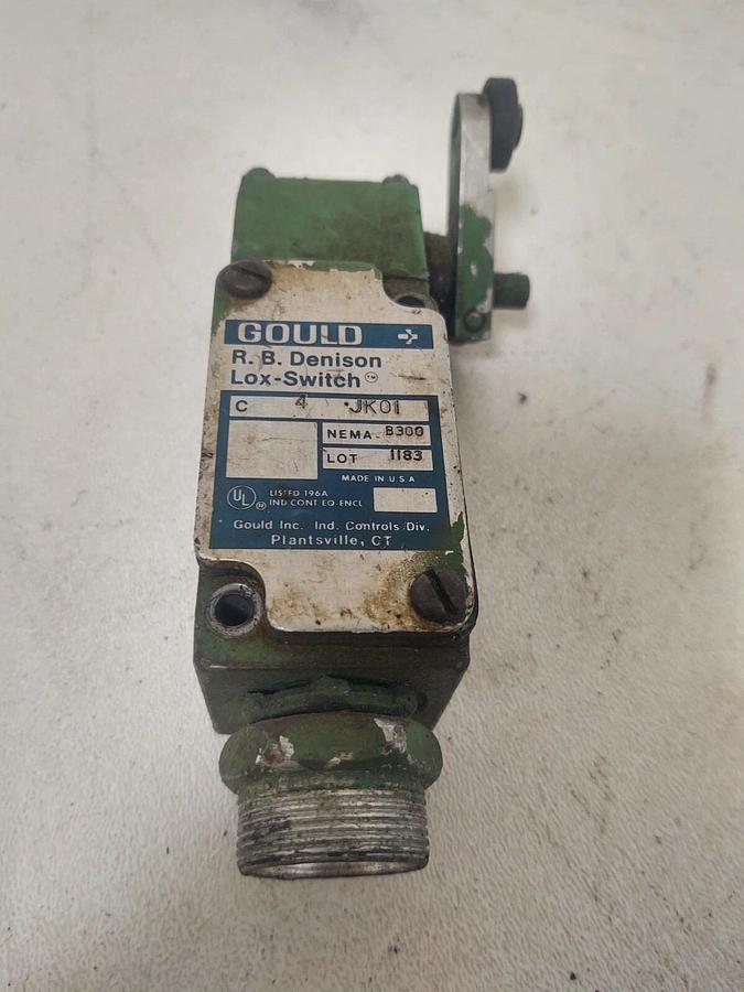 Used 🔥 GOULD R.B. DENISON C4-JK01 LIMIT SWITCH C4JK01