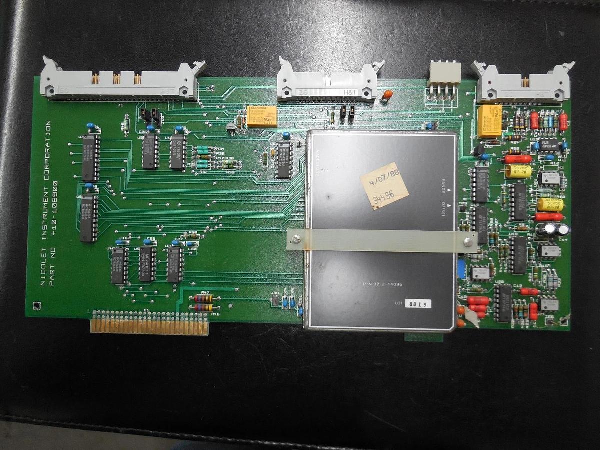 Nicolet Part No. 410-108900 Board PCB No. 29-2-91955 Model No. Z80170