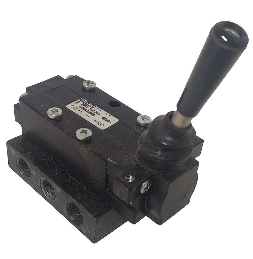 🔥 NEW PARKER MANUAL DIRECTIONAL CONTROL VALVE 520833000, 150 PSI MAX